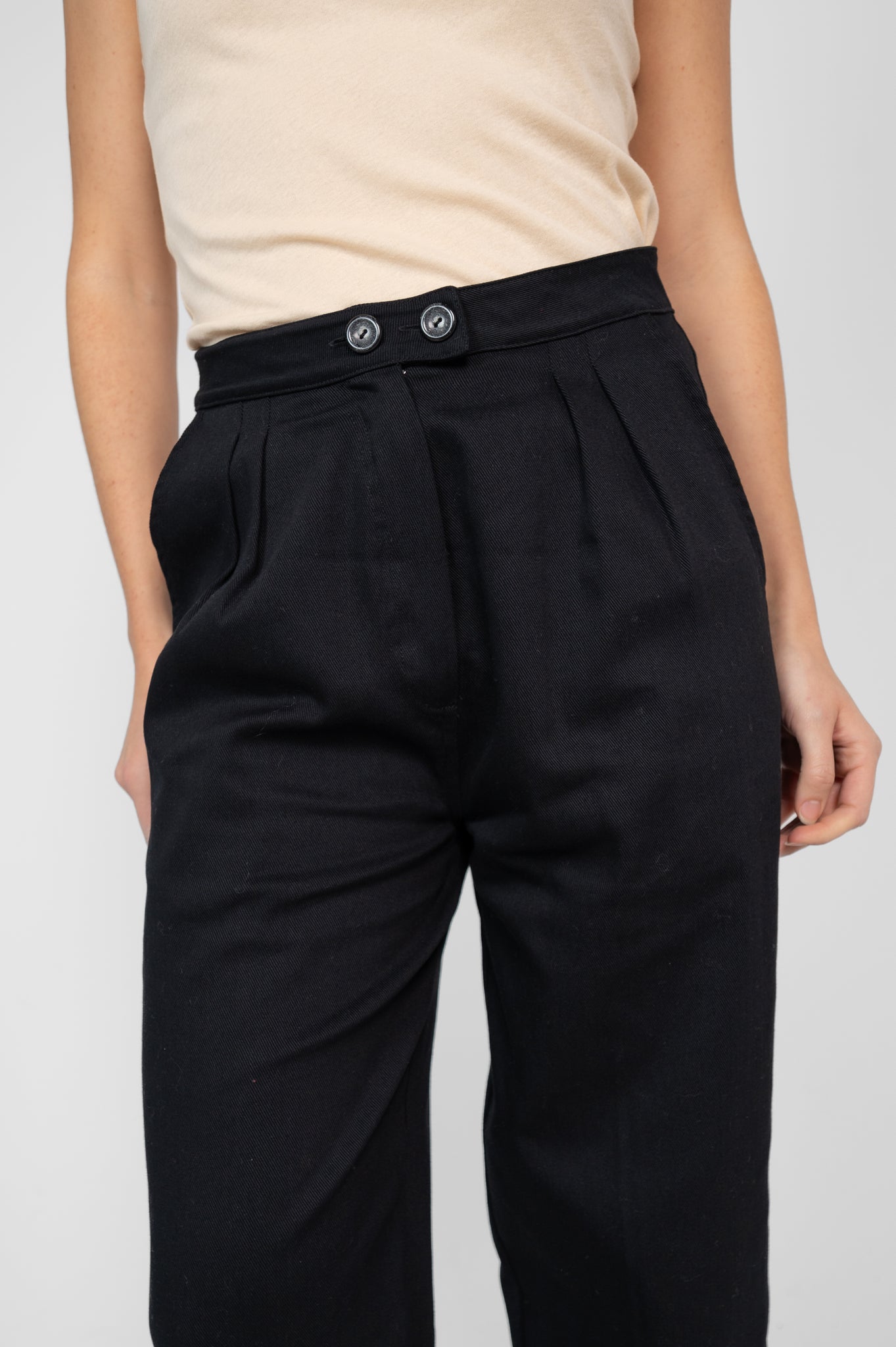 Verkürzte Hose