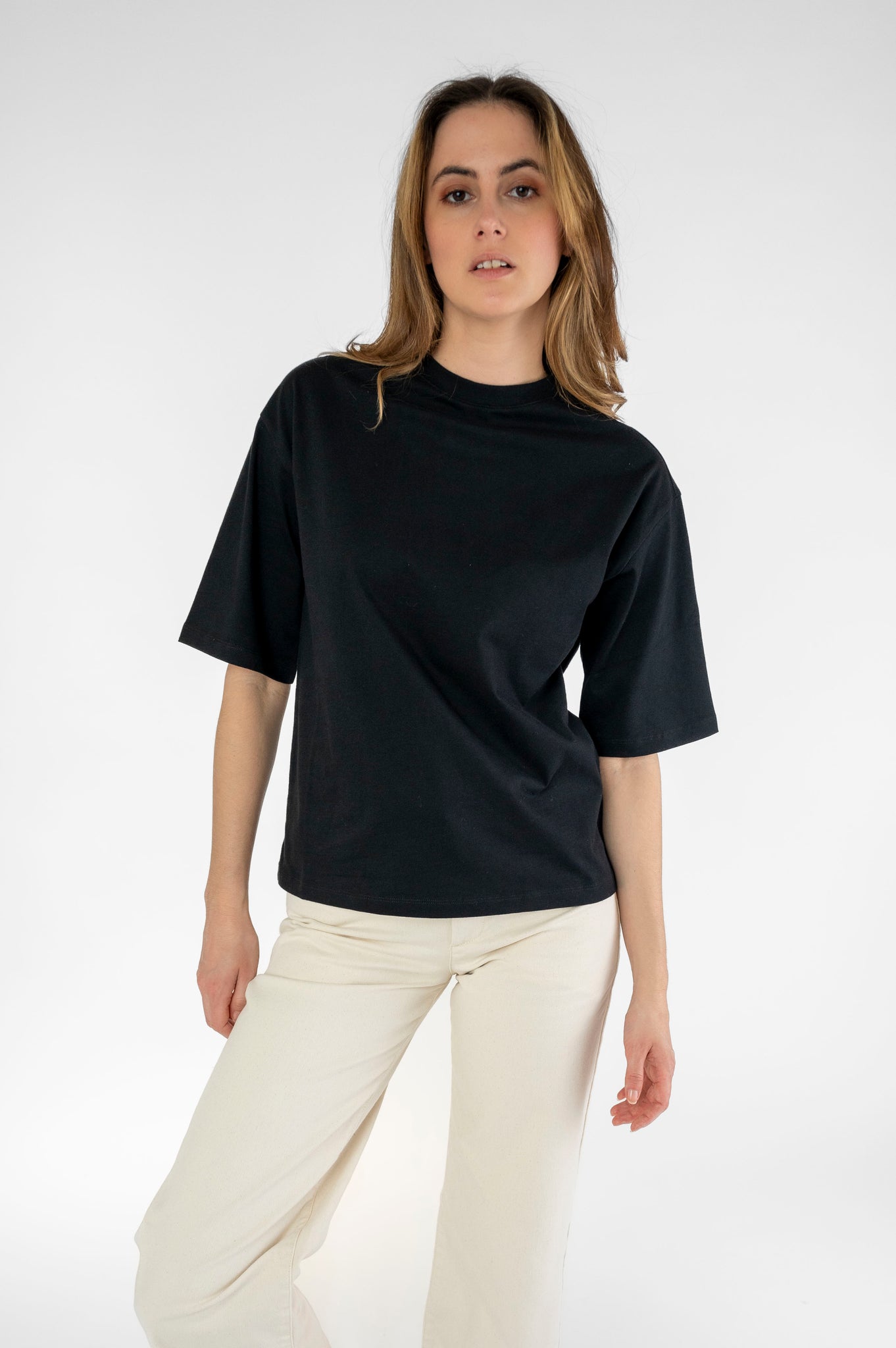 Oversized T-Shirt schwarz