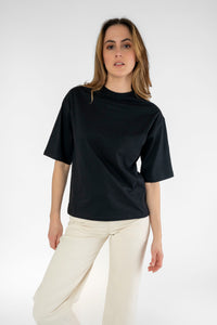 Oversized T-Shirt schwarz