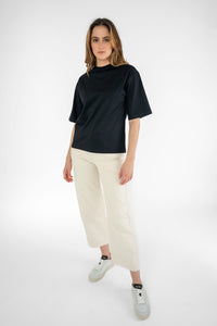 Oversized T-Shirt schwarz