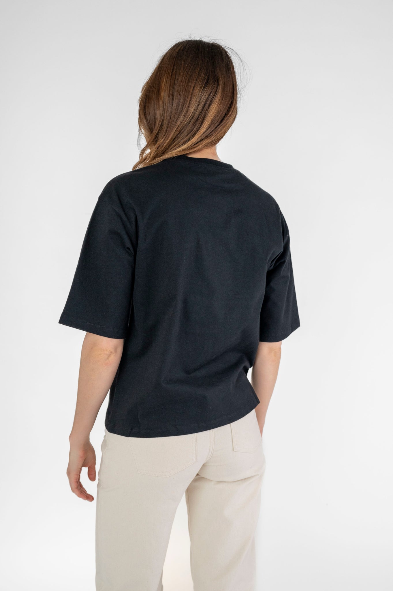 Oversized T-Shirt schwarz