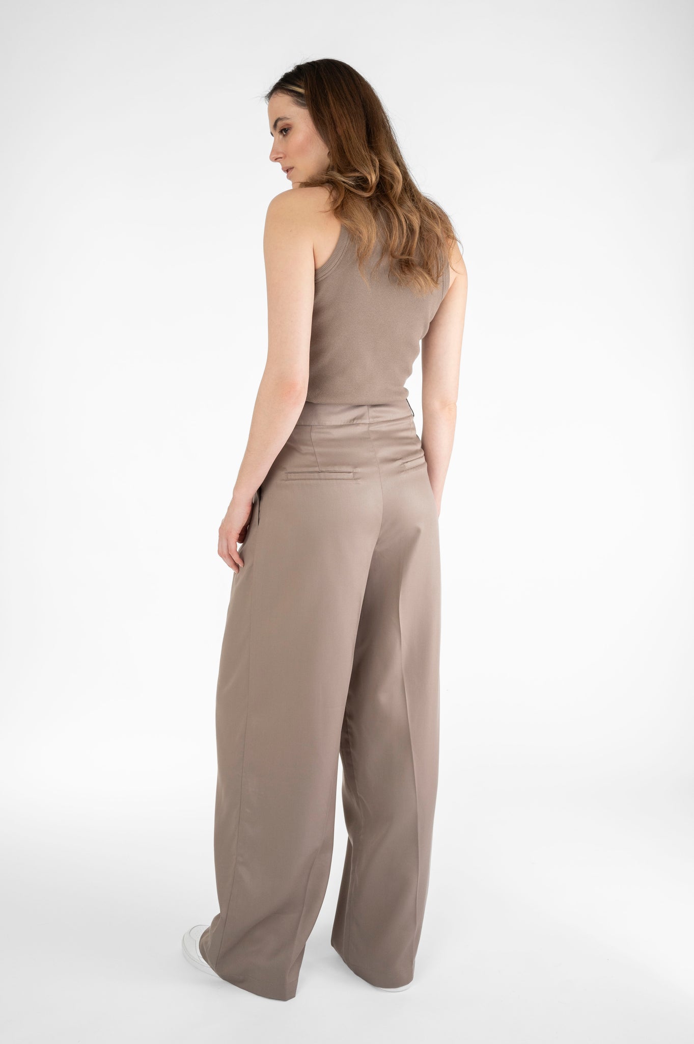 Leichte Hose Taupe