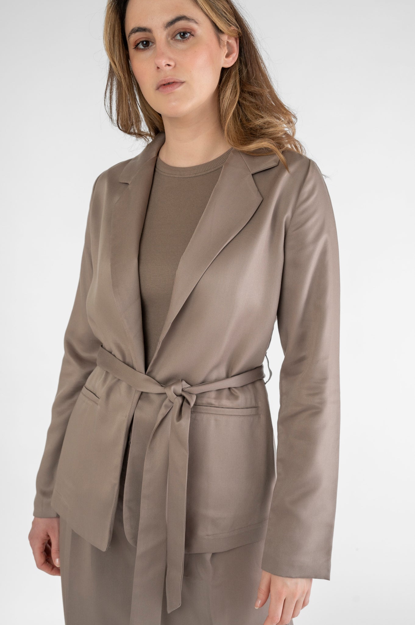 Leichter Blazer Taupe