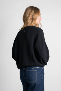 Boxy Cardigan schwarz