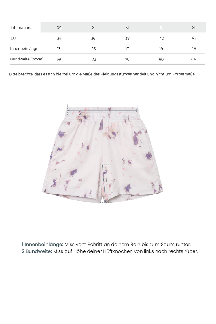 Größentabelle