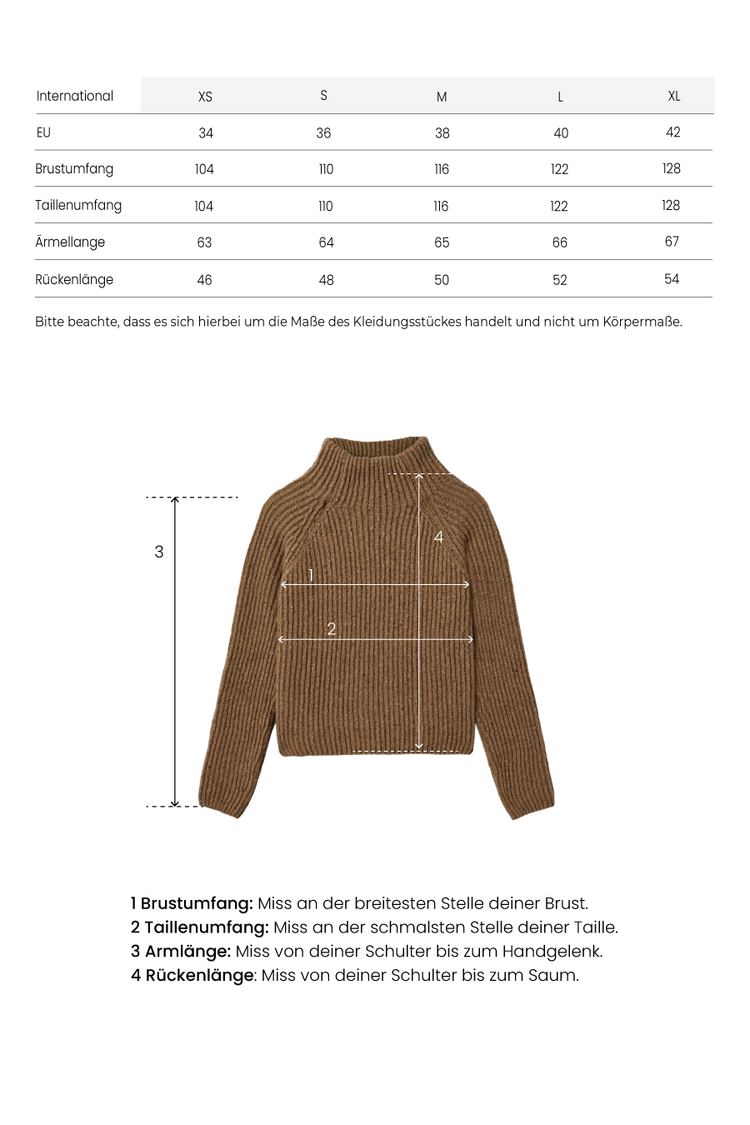 Größentabelle