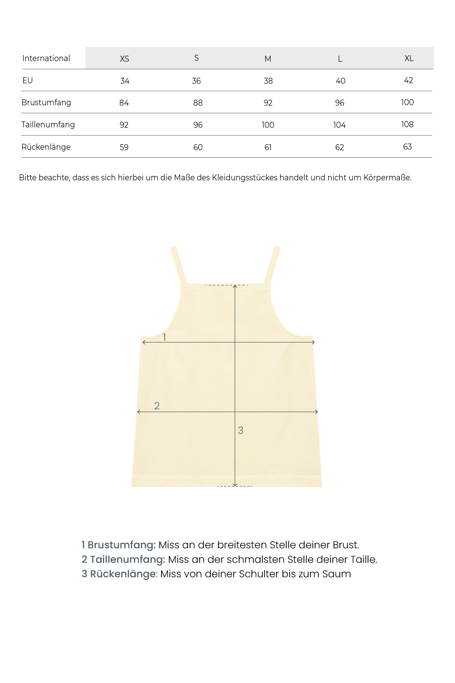 Leichtes Top gelb