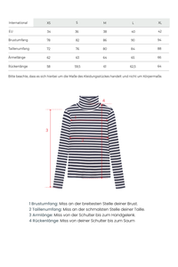 Gestreiftes Longsleeve navy