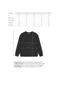 Sweatshirt schwarz