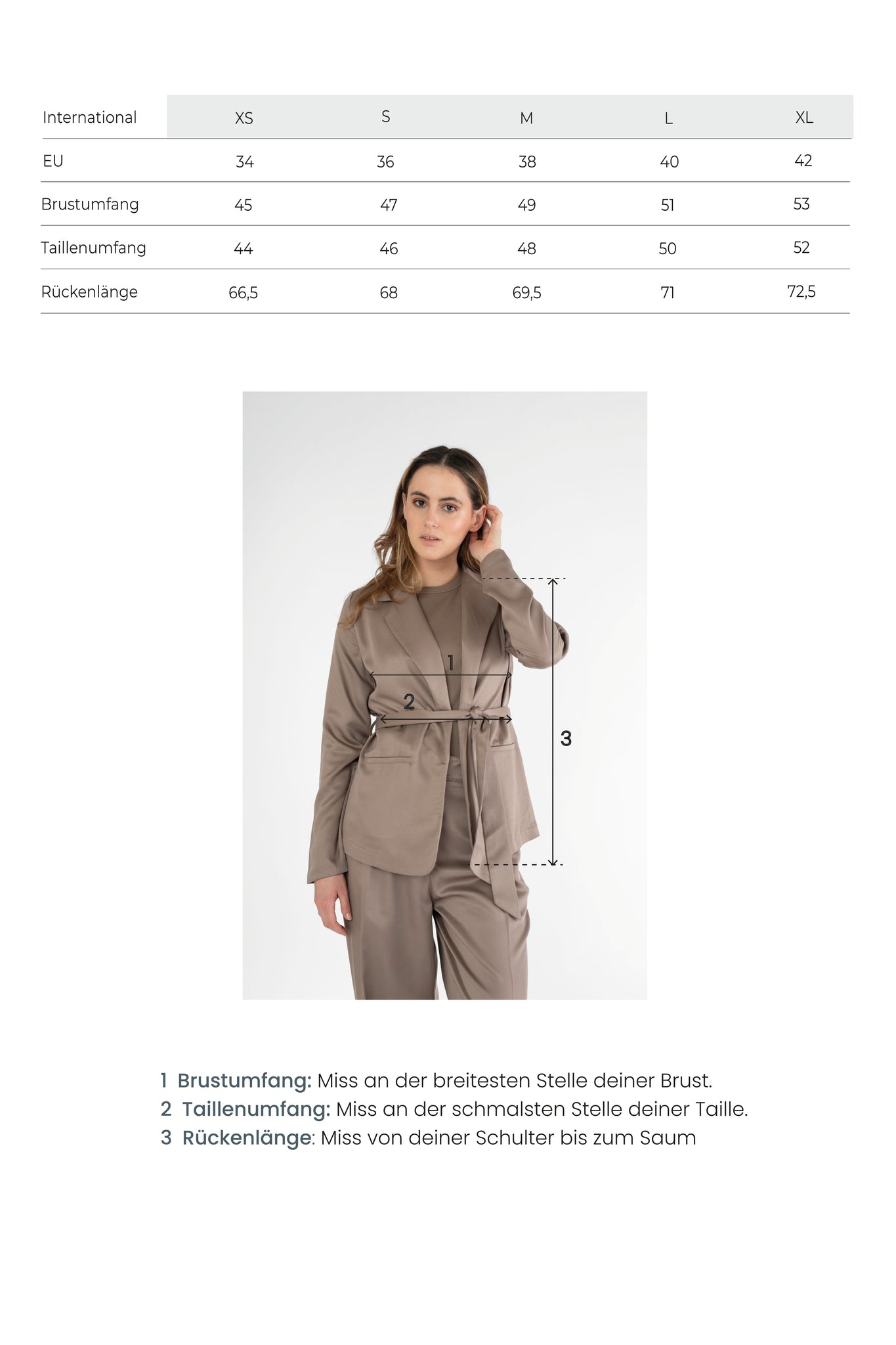 Leichter Blazer Taupe