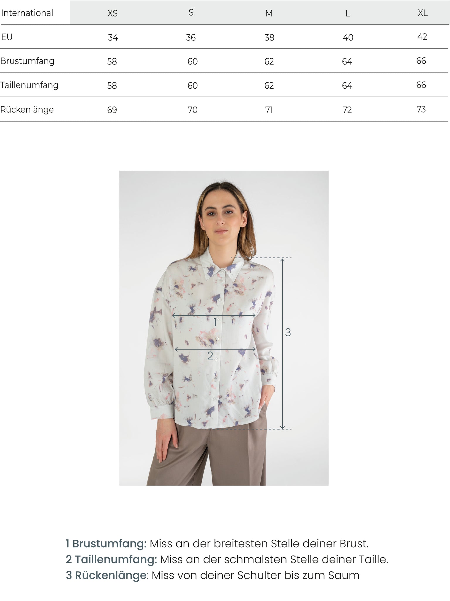 Print-Bluse