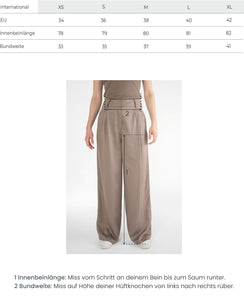 Leichte Hose Taupe