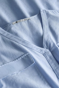 Stufenkleid hellblau