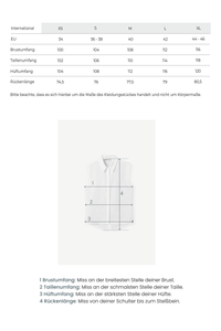 Bluse mit Schlitz Weiß