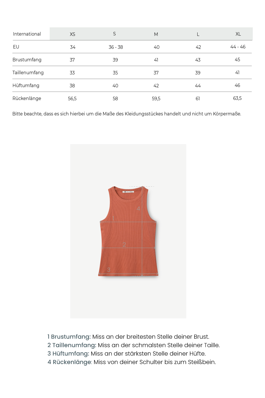 Tanktop Terracotta