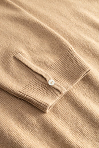 Strickset aus Pullover & Rock sand