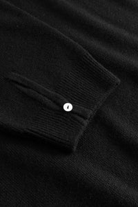 Strickset aus Pullover & Rock schwarz