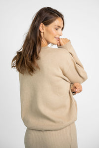 Strickpullover sand