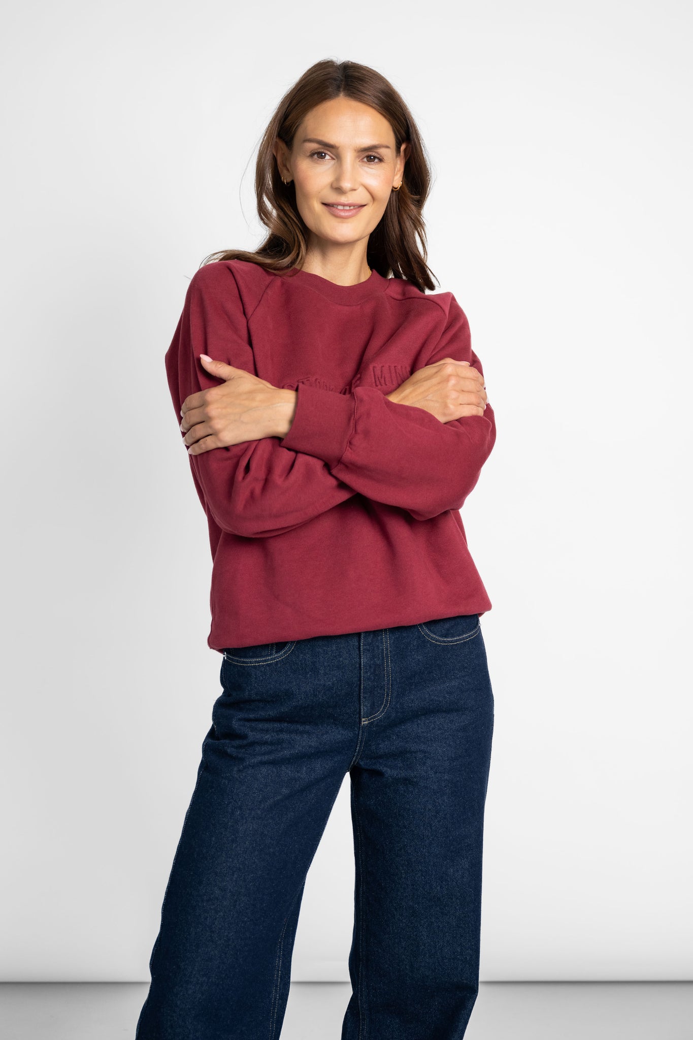 Sweatshirt bordeaux