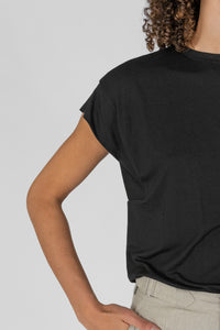 Round neck T-shirt made of viscose EcoVero™ by Lenzing Mix