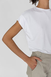 Round neck T-shirt made of viscose EcoVero™ by Lenzing Mix