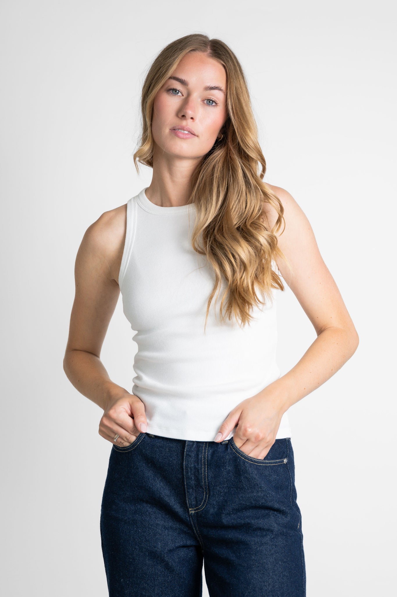 Tanktop Weiß