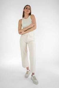 Jeans culottes made of organic cotton