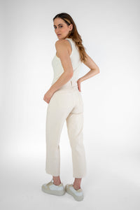 Jeans culottes made of organic cotton