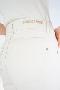 Jeans culottes made of organic cotton