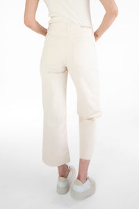 Jeans culottes made of organic cotton