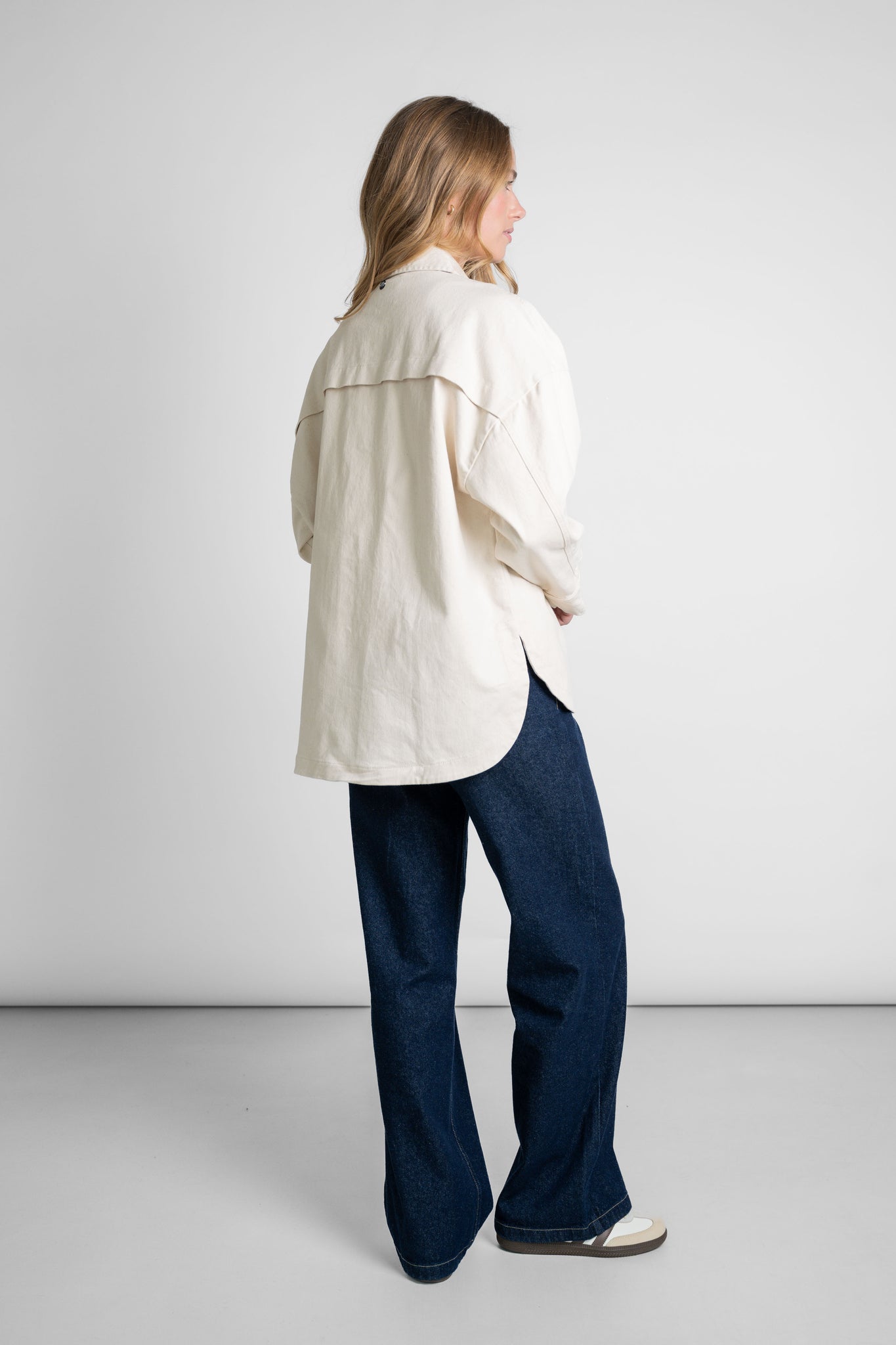 Unisex-Jacke ungefärbt