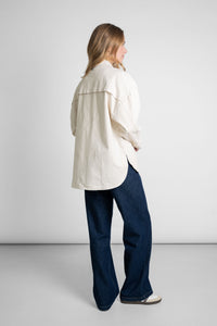 Unisex-Jacke ungefärbt