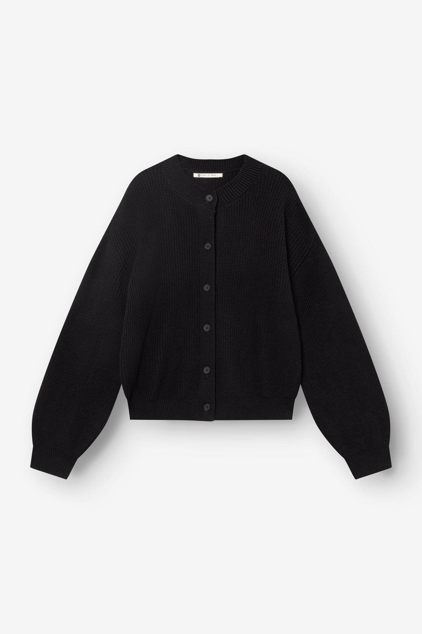 Boxy Cardigan schwarz