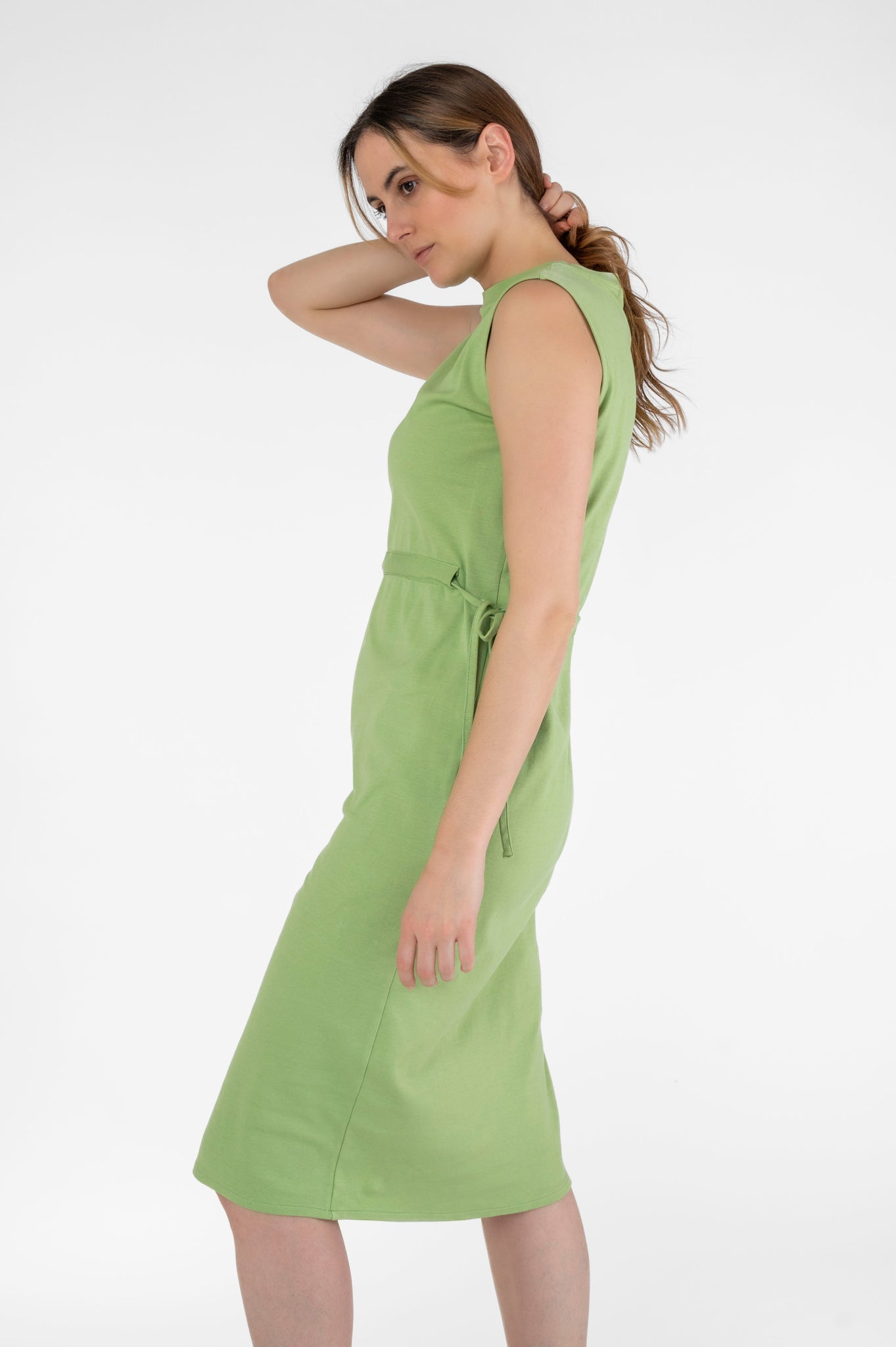 Midikleid Grün