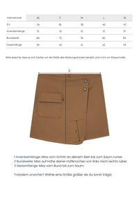 Skort braun