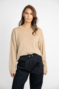 Strickpullover sand