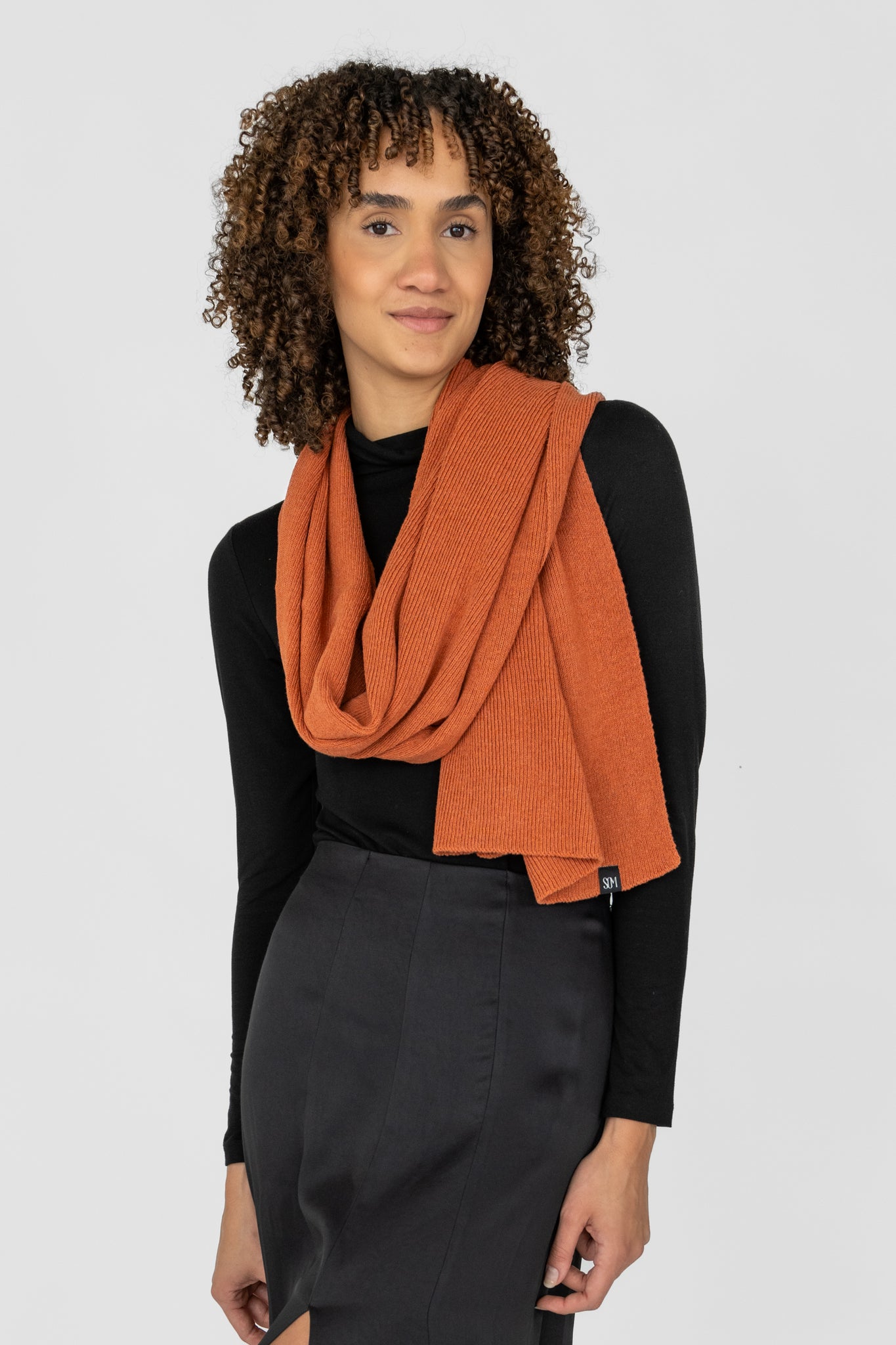 Knitted scarf