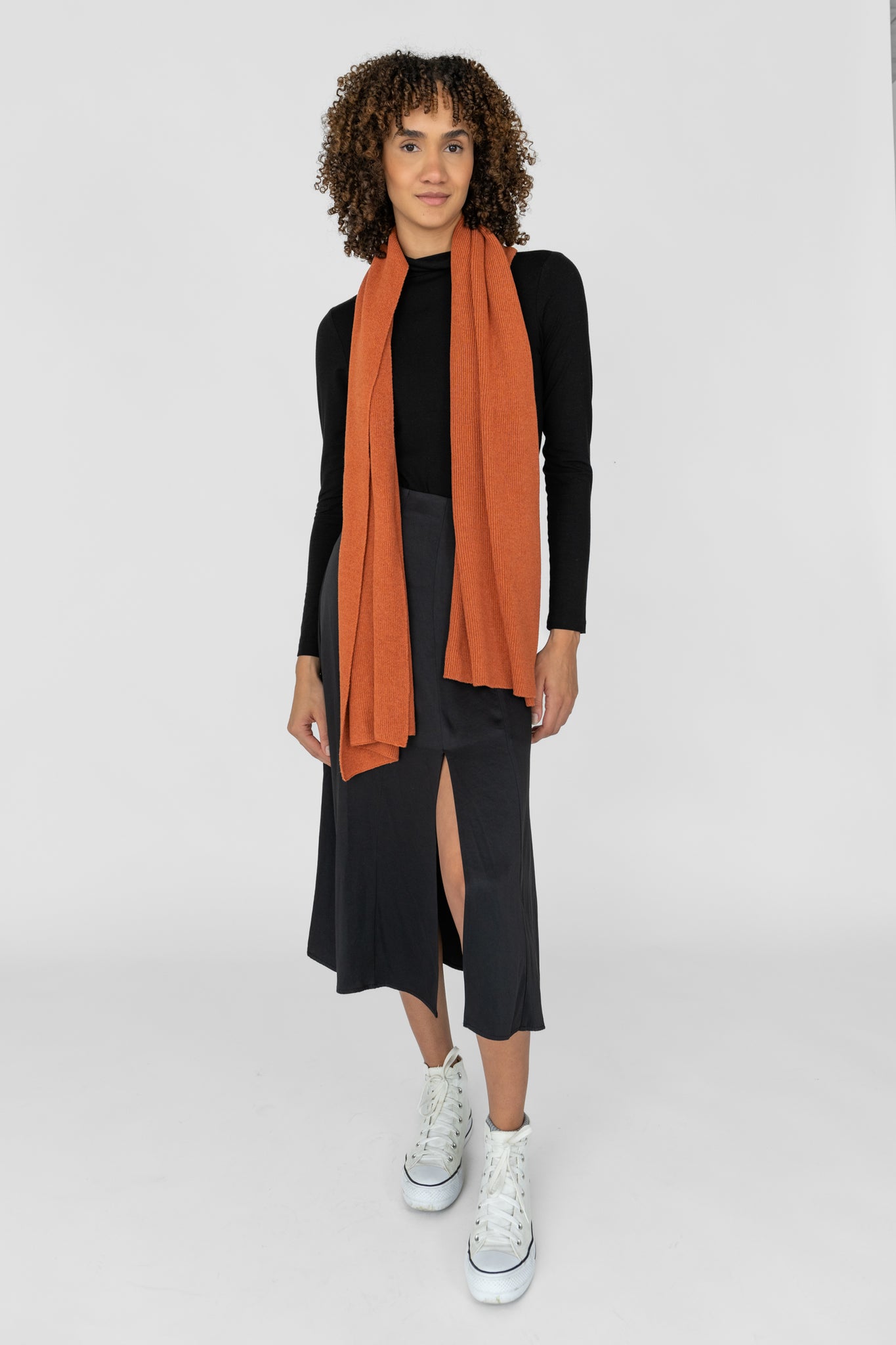 Knitted scarf