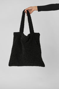 Teddytasche schwarz