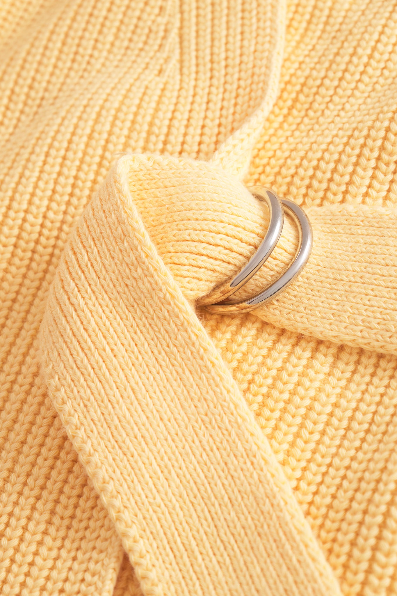 Wrap-look cardigan