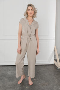 Ganzkörperbild Lyocell Jumpsuit 2. Wahl von Story of Mine, nachhaltige Mode aus Münster