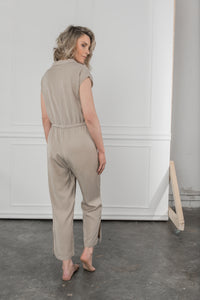 Lyocell Jumpsuit 2. Wahl von Hinten, von Story of Mine, nachhaltige Mode aus Münster