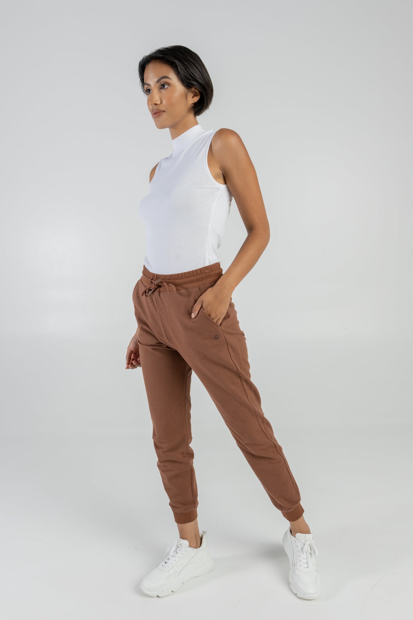 Stehkragen Top aus Tencel™ Lyocell Mix