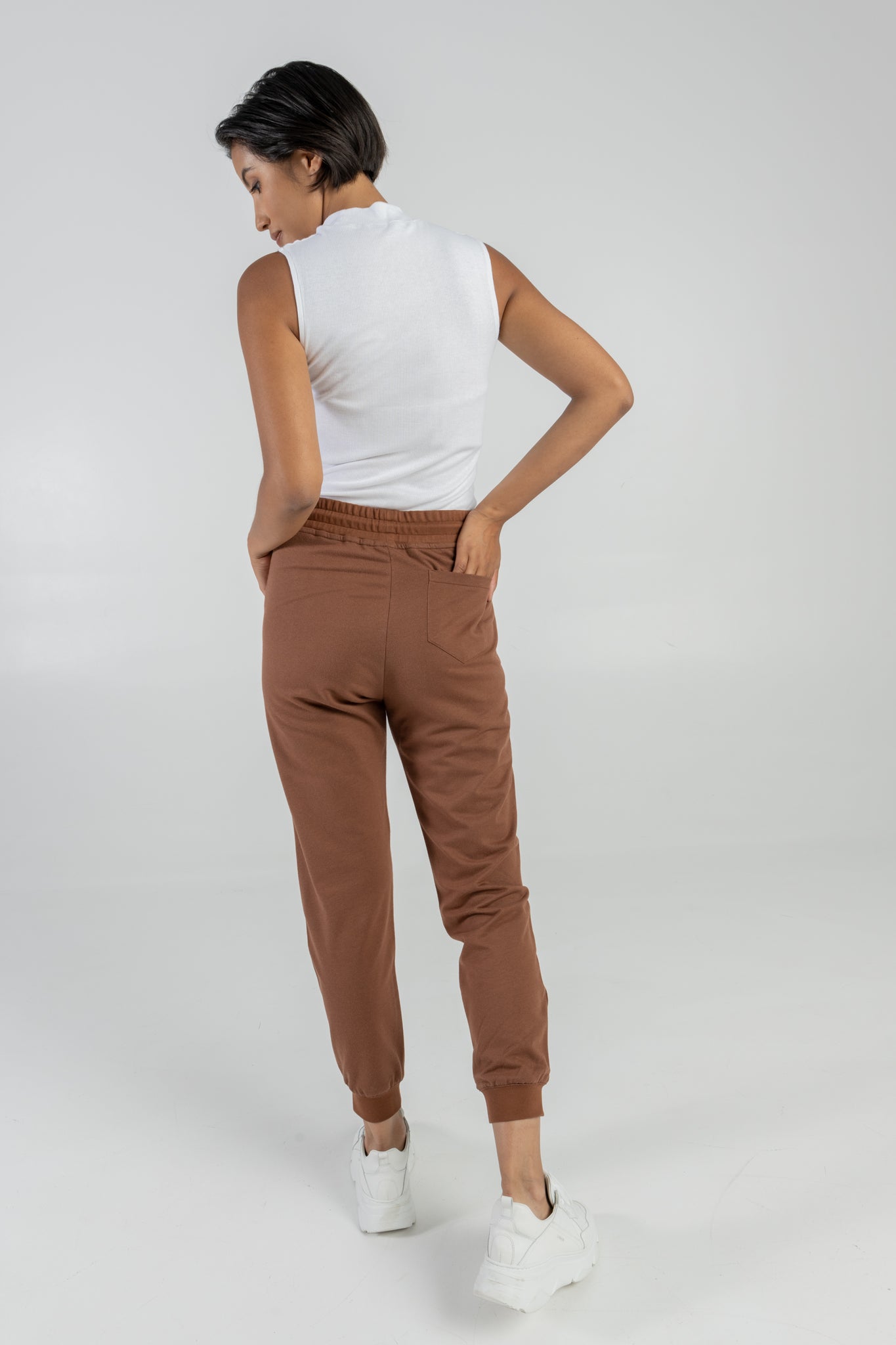 Stehkragen Top aus Tencel™ Lyocell Mix
